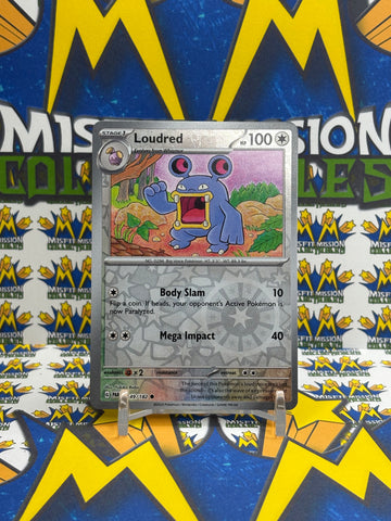 Pokemon Paradox Rift Reverse Holo Loudred 149/182 PAR EN Trading Card