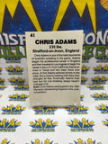Vintage 1985 Wrestling All-Stars Chris Adams #41 Trading Card Hand Cut
