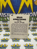 Vintage 1985 Wrestling All-Stars Brad Armstrong #42 Trading Card Hand Cut