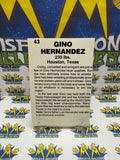 Vintage 1985 Wrestling All-Stars Gino Hernandez #43 Trading Card Hand Cut
