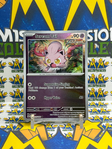 Pokemon Temporal Forces Reverse Holo Scream Tail Ancient 077/162 TEF EN Trading Card