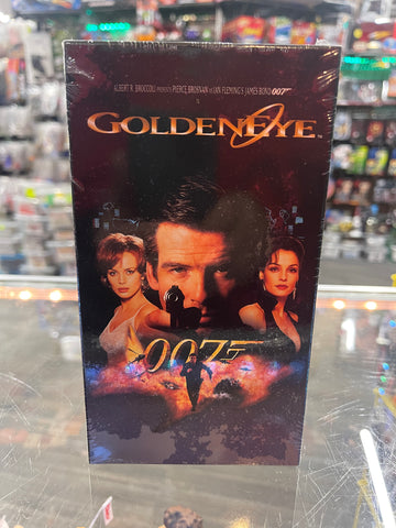 1995 James Bond 007 Goldeneye VHS Tape Sealed