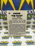 Vintage 1985 Wrestling All-Stars Andre The Giant #46 Trading Card Hand Cut