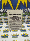 Vintage 1985 Wrestling All-Stars The Fabulous Ones #47 Trading Card Hand Cut
