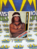 Vintage 1985 Wrestling All-Stars The Tonga Kid #48 Trading Card Hand Cut