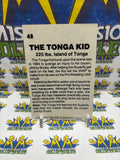 Vintage 1985 Wrestling All-Stars The Tonga Kid #48 Trading Card Hand Cut