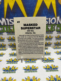 Vintage 1985 Wrestling All-Stars Masked Superstar #49 Trading Card Hand Cut