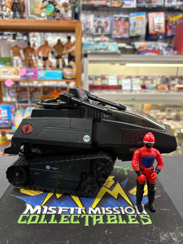 Vintage 1983 G.I. Joe Cobra Hiss Tank & Pilot Figure