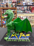 1983 Galoob Blackstar Green Warlock Dragon Glow in The Dark Figure
