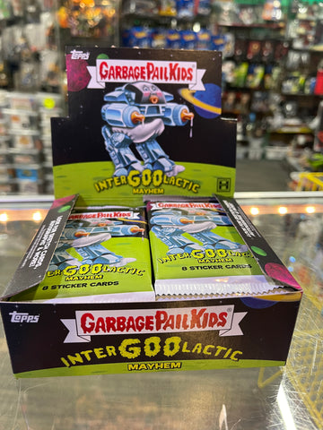 2023 Topps Garbage Pail Kids Inter Goo Lactic 1 pack 8 Sticker Cards Per Pack