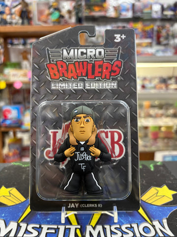 Pro Wrestling Tees Micro Brawlers Clerks II Jay of Jay and Silent Bob (New)