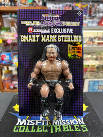The Major Wrestling Figure Podcast Smart Mark Sterling Figure 1 of 1000 (New)