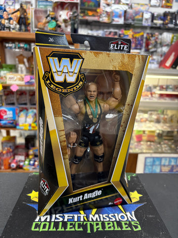Mattel WWE Elite Legends Kurt Angle Action Figure (New)