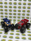 2012 Hot Wheels Monster Jam 1:64 Truck - Samson Then and Now Set