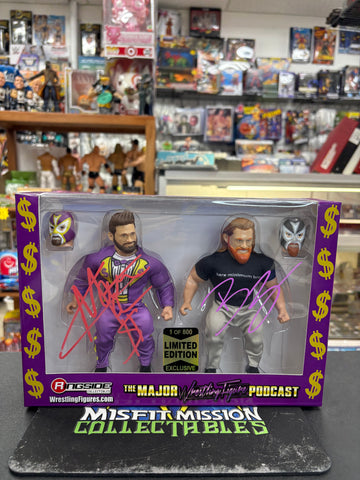 The Major Wrestling Figure Podcast Matt Cardona Brian Myers Figures 1 of 800 (New)