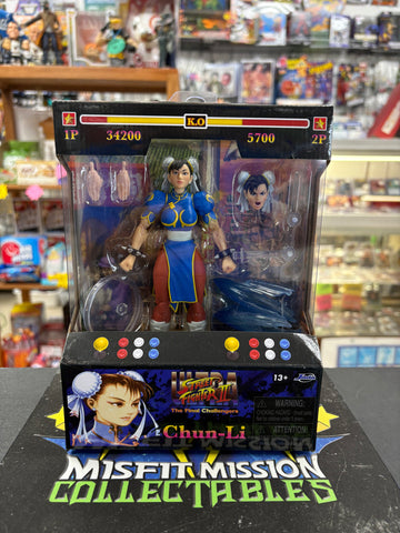 Jada Capcom Ultra Street Fighter II The Final Challengers Chun-Li Figure (New)