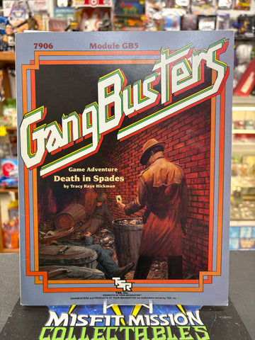 Vintage Rare 1984 TSR Gang Busters Module GB5 7906 Role Playing Game