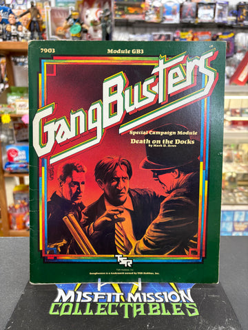 Vintage Rare 1983 TSR Gang Busters Module GB3 7903 Role Playing Game