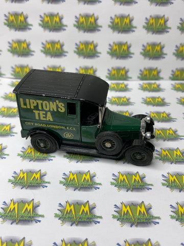 Vintage 1978 Lesney Matchbox Models of Yesteryear 1927 Talbot Liptons Tea Van Die Cast Car