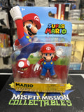 Jakks Nintendo Super Mario With Super Mushroom (New)