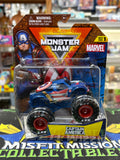 Spin Master Monster Jam Marvel Captain America 1:64 Truck (New)