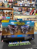 Spin Master Monster Jam Double Down Showdown Big Kahuna vs Crushstation 1:64 Trucks (New)