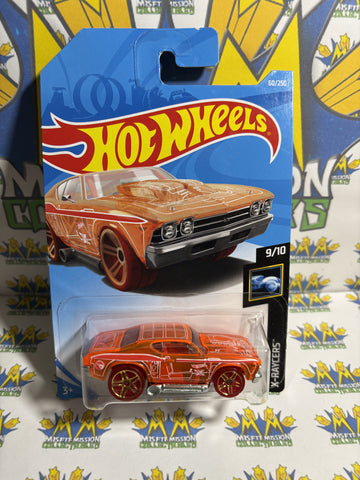 2017 Hot Wheels X Rays Treasure Hunt 69 Chevelle New The Misfit Mission Collectables
