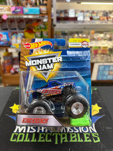 Hot Wheels Monster Jam Flash Back King Krunch 1:64 Truck (New)