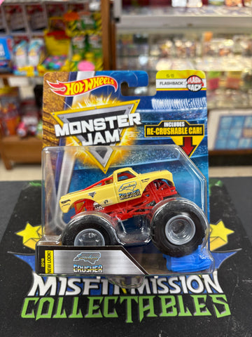Hot Wheels Monster Jam Flash Back Carolina Crusher 1:64 Truck (New)