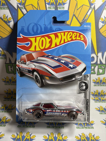 2017 Hot Wheels Super Chromes Treasure Hunt Corvette Stingray New The Misfit Mission Collectables