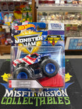 Hot Wheels Monster Jam Stars and Stripes Collection Soldier Fortune 1:64 Truck (New)