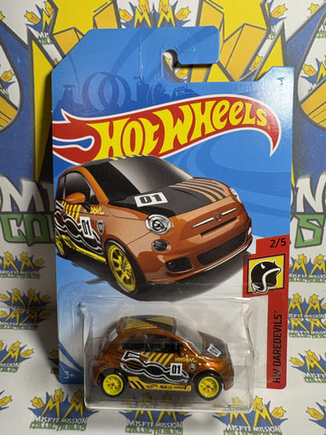 2017 Hot Wheels HW Daredevils Fiat 500 Super Treasure Hunt (New)