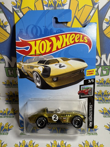 2017 Hot Wheels HW Roadsters Corvette Grand Sport Roadster Super Treas The Misfit Mission Collectables