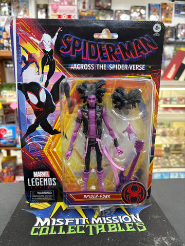 Marvel Legends Series Spider-Man Across The Spider-Verse Spider-Punk Figure (New)