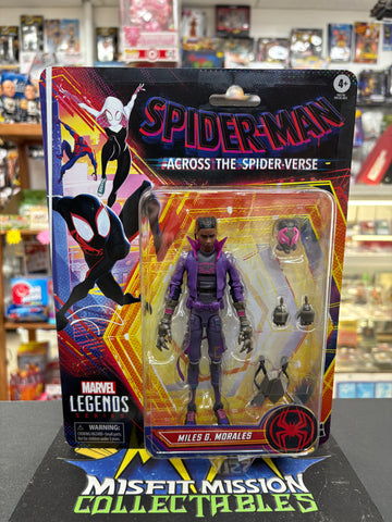 Marvel Legends Series Spider-Man Across The Spider-Verse Miles G. Morales Figure (New)