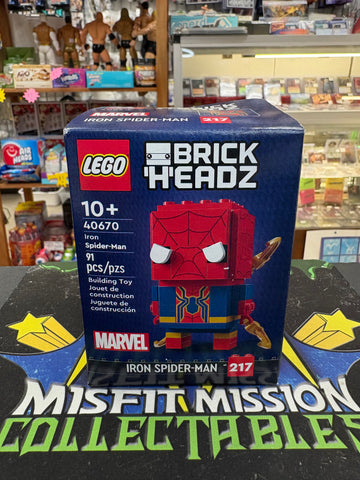 LEGO Block Headz Marvel Iron Spider-Man Set 40670 (New)