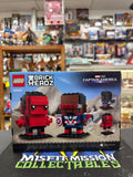 LEGO Block Headz Marvel Captain America Brave New Workd Red Hulk & Captain America Set 40668 (New)