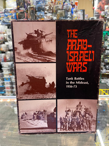 Vintage 1977 Avalon Hill The Arab Israeli Wars Tank Battles in The Mideast 1956-73 Board Game