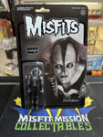 2019 Super 7 ReAction Misfits Black and White Jerry Only Action Figure (New)