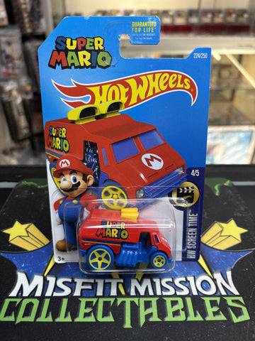 2021 Hot Wheels HW Screen Time Super Mario Cool - One (New)