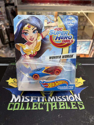 2016 Hot Wheels Character Cars Dc Super Hero Girls Wonder Woman (New)