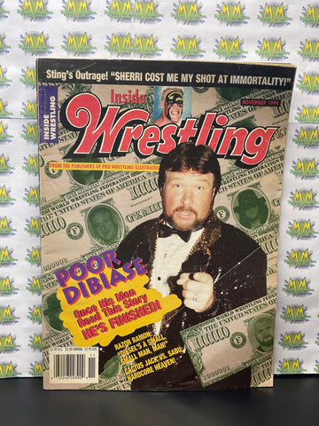 Inside Wrestling Magazine November 1994 The Million Dollar Man Ted Dibiase