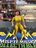 Vintage 1988 TMNT Blue Stripe April O'Neil Figure