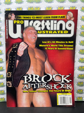 Pro Wrestling Illustrated January 2003 Brock Lesnar