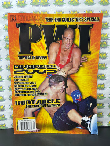 Pro Wrestling Illustrated The Year in Review Year-End Collector’s Special April 2004