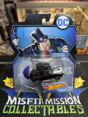 2018 Hot Wheels Character Cars DC Batman The Penguin New The Misfit Mission Collectables