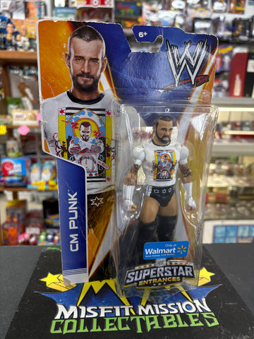 WWE Mattel Superstar Entrances CM Punk Action Figure (New)