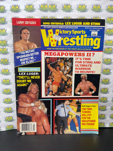 Victory Sports Wrestling Magazine Summer 1989 Ultimate Warrior