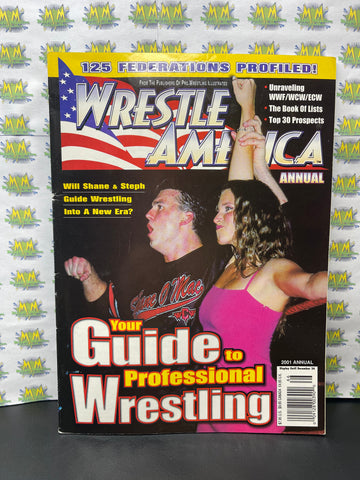 Wrestle America Magazine Annual 2001 Shane & Stephanie McMahon