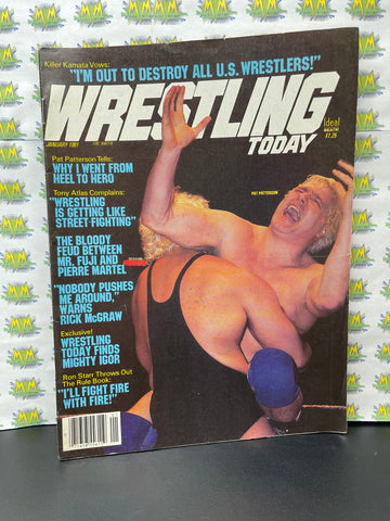 Wrestling Today Magazine January 1981 Pat Patterson